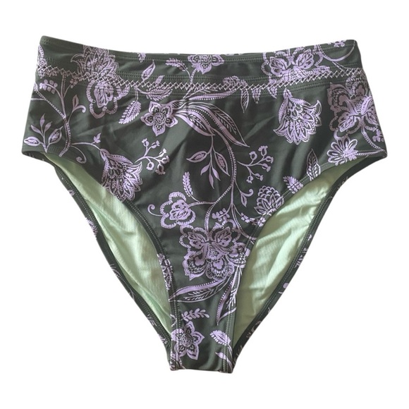 NWT-CUPSHE-WOMENS SWIMSUIT-HIGH WAIST-SIZE MEDIUM - Picture 9 of 13